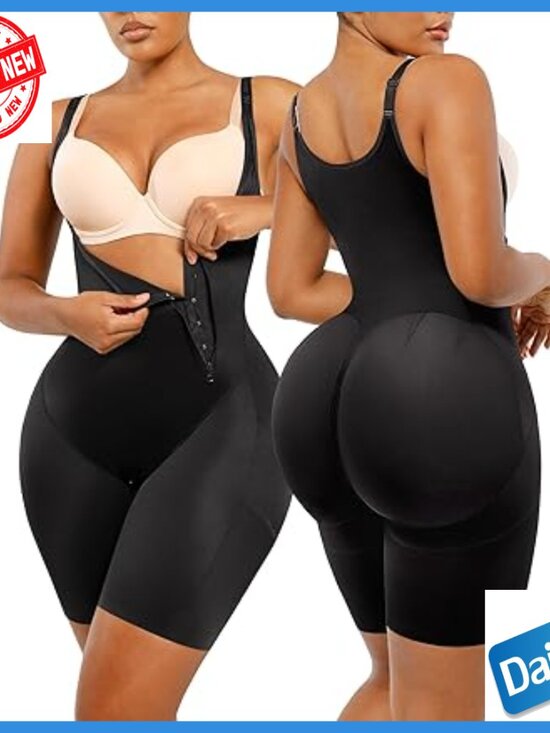 Other - Large Tummy Control Butt Lifting Bodysuit Shapewear Open Bust
